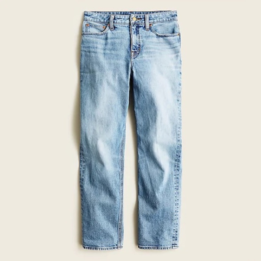 J. Crew Curvy high-rise '90s classic straight jean Size 30/10 NWT